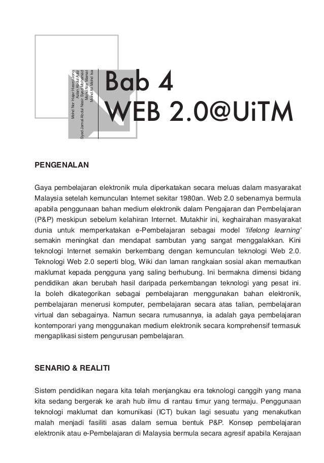 Web 2 0 Di Ipta Malaysia