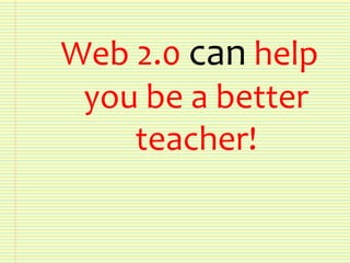 Web 2.0 - Presentation for Operation Spark