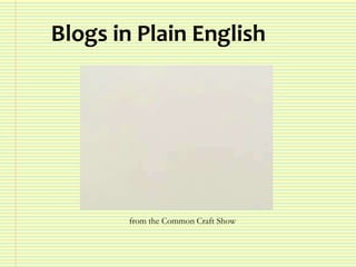 Web 2.0 - Presentation for Operation Spark