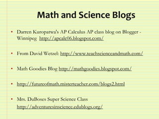 Web 2.0 - Presentation for Operation Spark