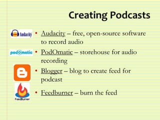 Web 2.0 - Presentation for Operation Spark