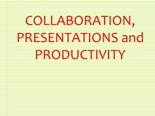 Web 2.0 - Presentation for Operation Spark