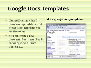 Web 2.0 - Presentation for Operation Spark