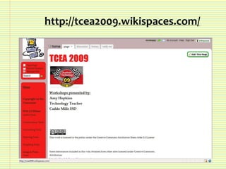Web 2.0 - Presentation for Operation Spark