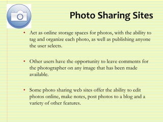 Web 2.0 - Presentation for Operation Spark