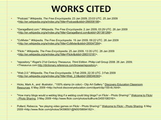 Web 2.0 - Presentation for Operation Spark