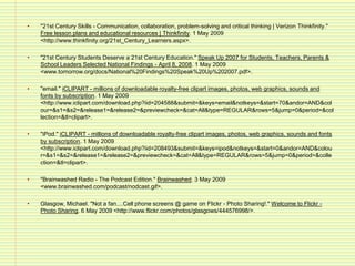 Web 2.0 - Presentation for Operation Spark