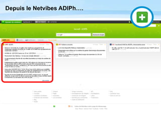 Page  17
Depuis le Netvibes ADIPh….
 