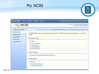 Page  39
My NCBI
 