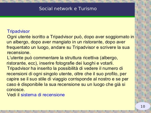 turismo e social network 10 638