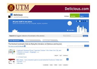 Delicious.com




           21
 