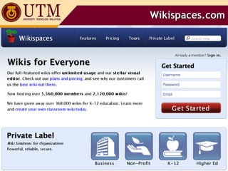 Wikispaces.com 