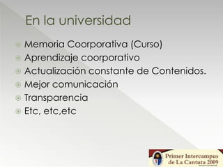 Web 2.0 & Gestión Del conocimiento