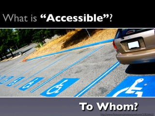 Web 2.0 = Accessibility 2.0?