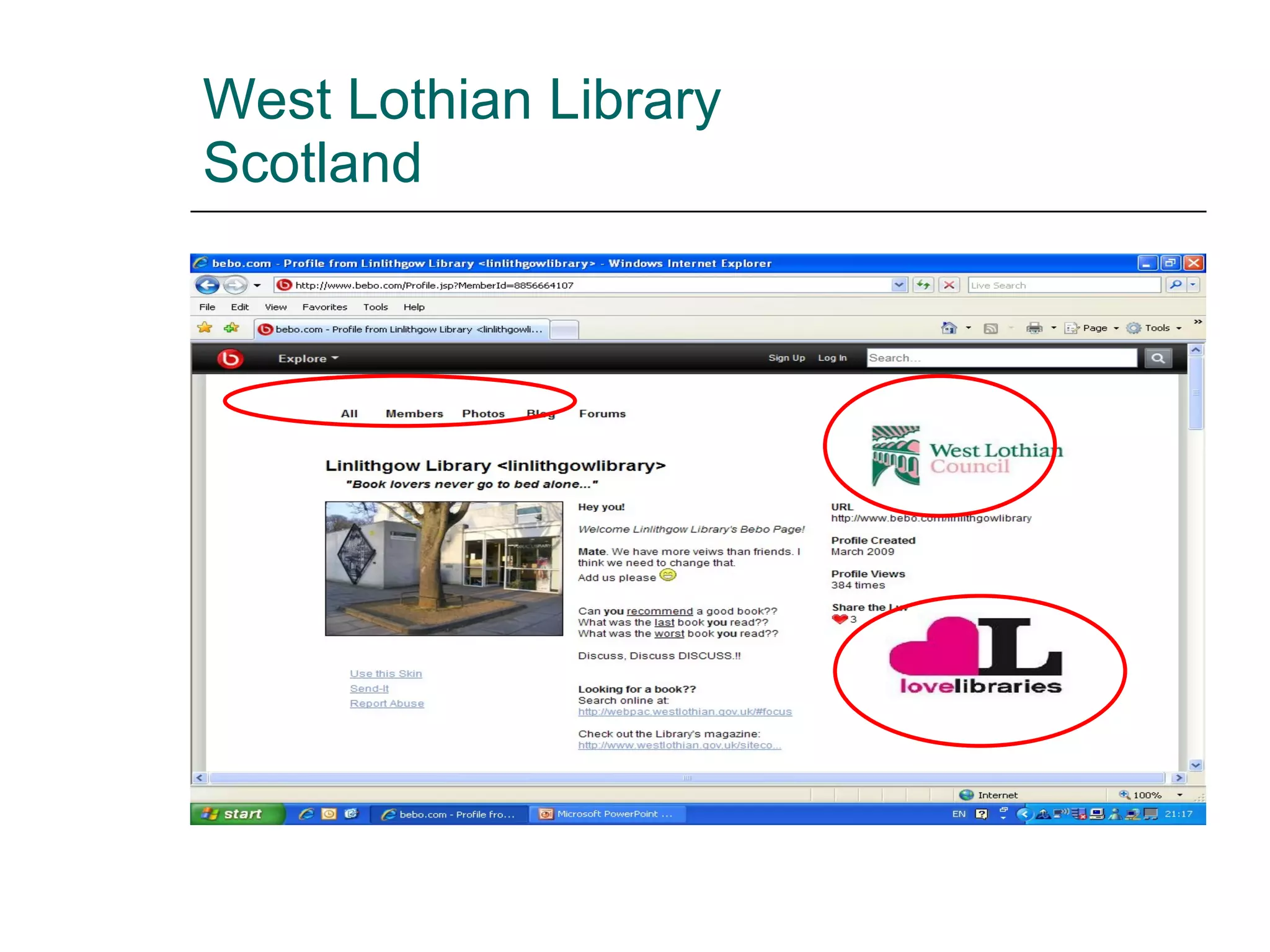 West Lothian Library Scotland 