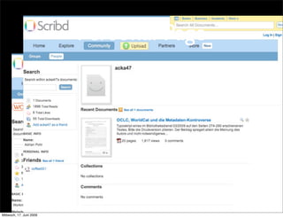 Personal Page




Mittwoch, 17. Juni 2009
 