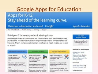 Google Apps for Education 