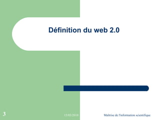 Définition du web 2.0 