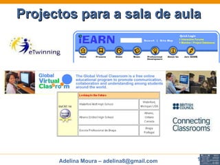 Projectos para a sala de aula   