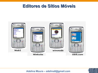 Editores de Sítios Móveis 