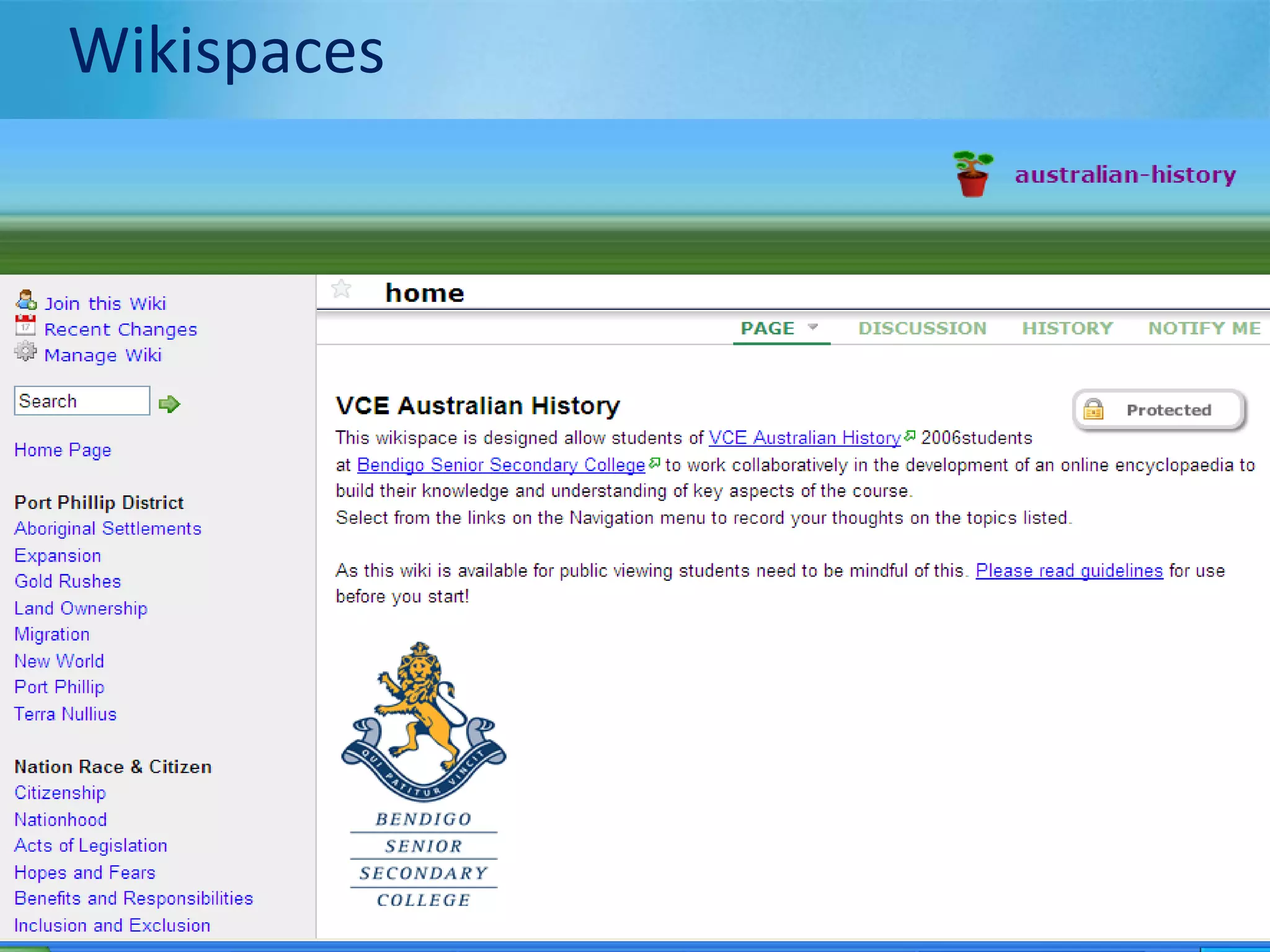 Wikispaces
 