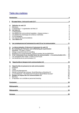 Table des matières
Introduction                                                                               4

I.     Di...