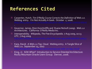 Resource TierDatabaseFile systemLegacy systems(Govenor et al. 2009)