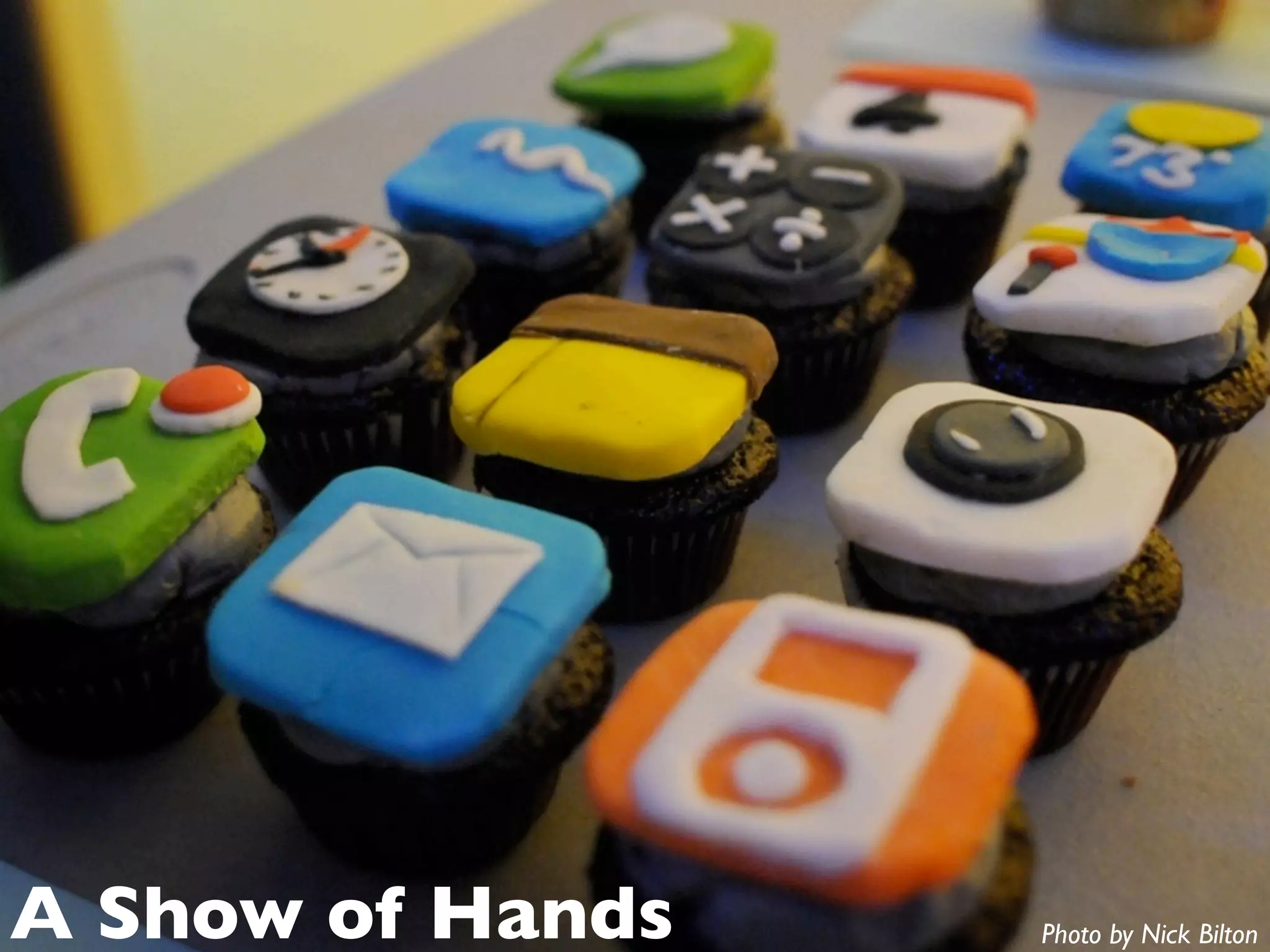 A Show of Hands   Photo by Nick Bilton
 