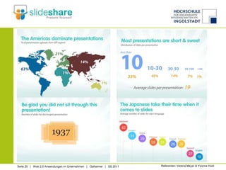 Informationsspeicherung in Form von Metadaten erleichterte Inhaltssuche	 - Funktionsweisen (II)Referenten: Verena Meyer & Yvonne Hudi