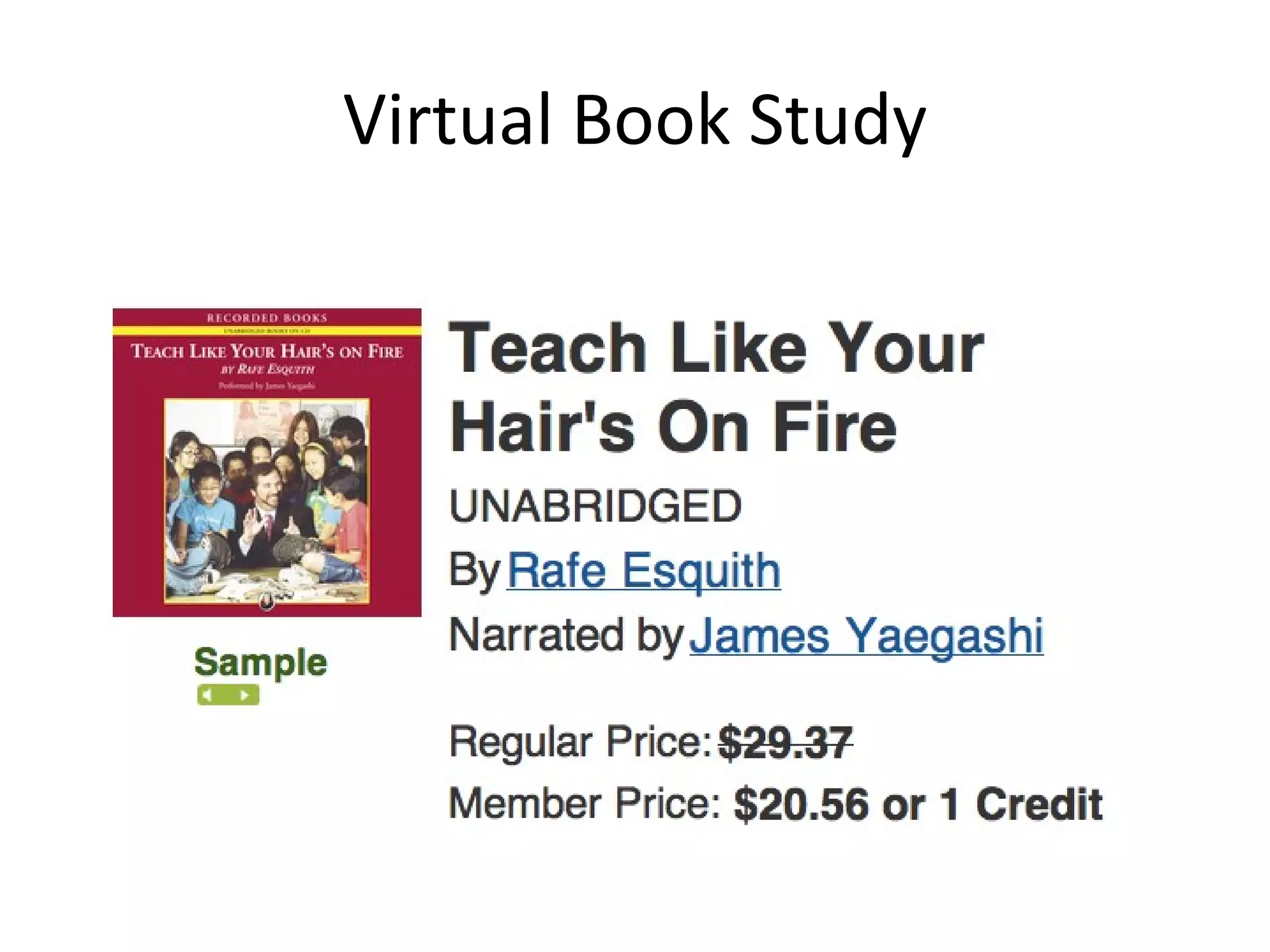 Virtual Book Study 