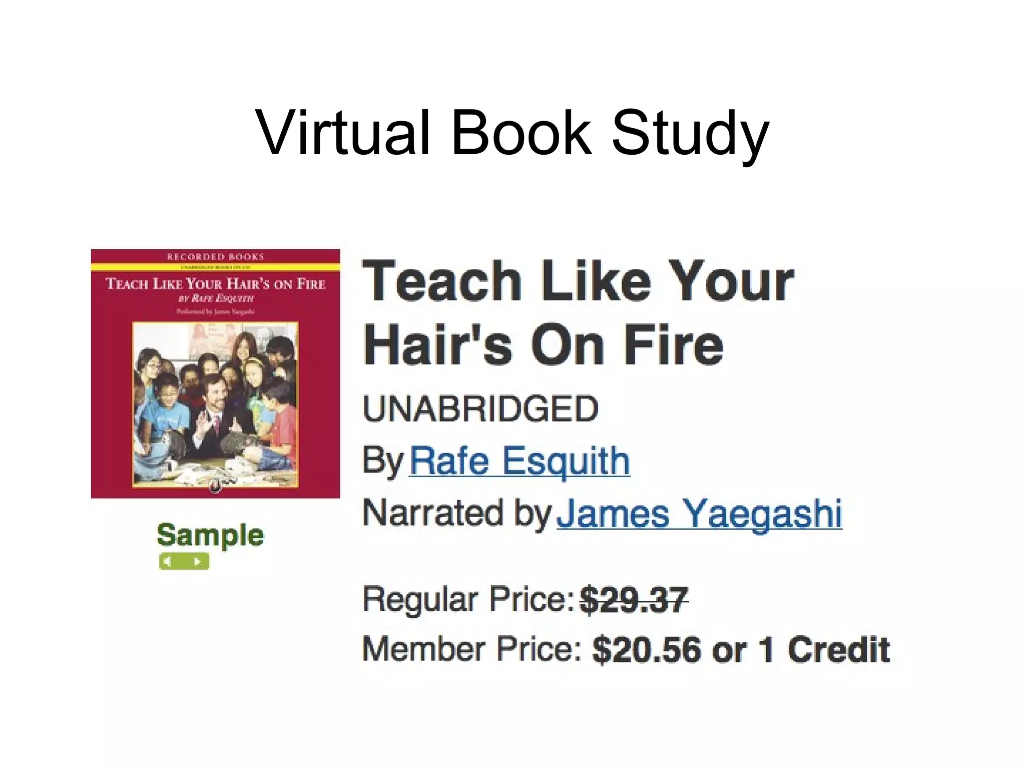 Virtual Book Study 
