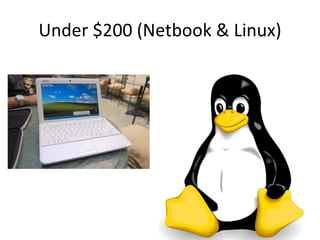 Under $200 (Netbook & Linux) 