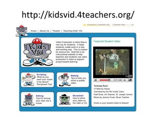http://kidsvid.4teachers.org/ 