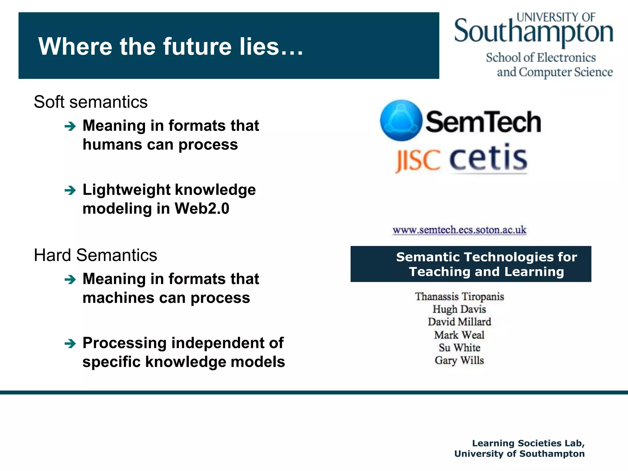 Add some student generated contentAutumn 2009