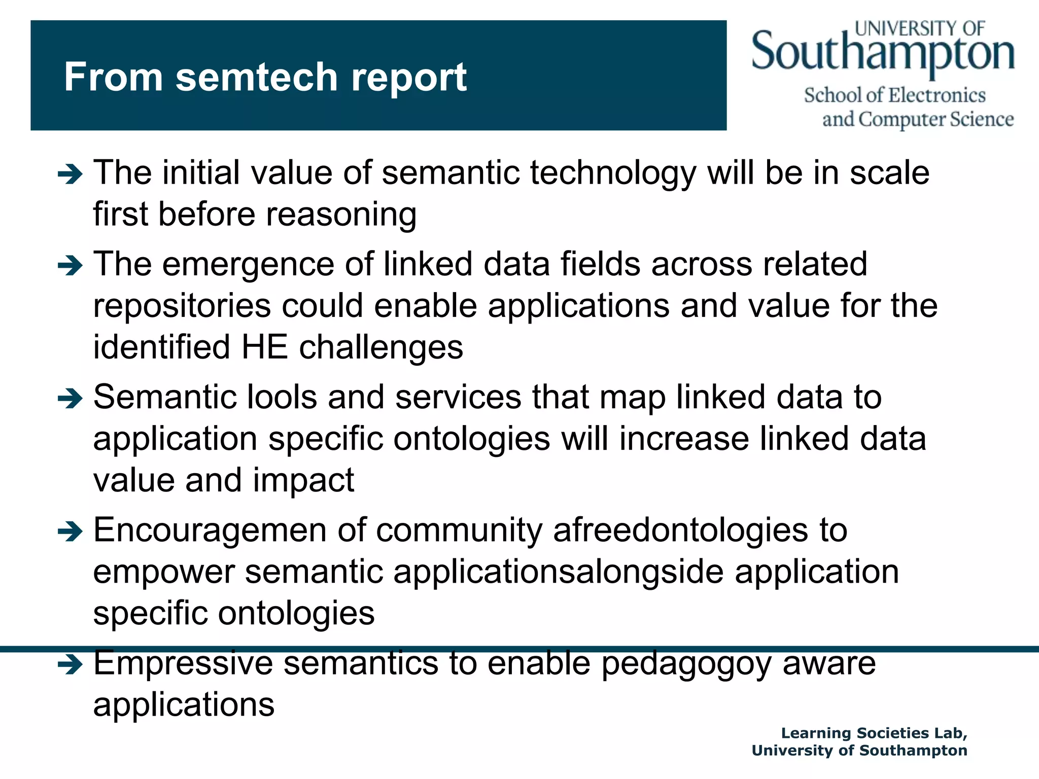ReferencesBoyer E. Scholarship reconsidered: Priorities of the Professoriate 1990.Boyer Commission on Educating Undergraduates in the Research University. Reinventing Undergraduate Education: A Blueprint for America's Research Universities. New York: Stony Brook: State University of New York at Stony Brook; 1998.Boyer Commission on Educating Undergraduates in the Research University. Reinventing Undergraduate Education, Three Years After the Boyer Report. New York: Stony Brook: State University of New York at Stony Brook; 2002.Brew A, Boud D. Teaching and research: establishing the vital link with learning. Higher Education. 1995;29(3):261-73.Carter J, Jenkins T. Gender and programming: what's going on?  ACM ITiCSE. Leeds: ACM Press New York, NY, USA 1999:1-4.Committee on Higher Education. Higher Education: Report of the Committee Appointed by the Prime Minister Under the Chairmanship of Lord Robbins, 1961-63. London: HMSO; 1963.Davis HC, White S. A research-led curriculum in multimedia: learning about convergence.  10th annual SIGCSE conference on Innovation and technology in computer science education 2005; Lisbon, Portugal; 2005. p. 29 - 33.Davy J, Jenkins T. Research-led innovation in teaching and learning programming.  ACM ITiCSE. Leeds, UK: ACM Press New York, NY, USA 1999:5-8.Dempster JA. Developing and Supporting Research-Based Learning and Teaching Through Technology. In: Ghaou C, ed. Usability Evaluation Of Online Learning Programs. USA.: Information Science Publishing, Idea Group Inc 2003:128-58.Elton L. Research and teaching: symbiosis or conflict? Higher Education. 1986;15:299 - 304.Fasli M. On the Research Teaching Nexus. In: HEA-ICS, editor. 8th Annual Conference of the Subject Centre for Information and Computer Science; 2007 28th – 30th August 2007; University of Southampton: HEA-ICS, University of Ulster; 2007. p. 77-81.Gibbs G. Institutional strategies for linking research and teaching. Exchange. 2002;3.Hatch A, Burd L, Ashurst C, Jessop A. Project Management Patterns and the Research-Teaching Nexus. In: HEA-ICS, editor. 8th Annual Conference of the Subject Centre for Information and Computer Science; 2007 28th – 30th August 2007; University of Southampton: HEA-ICS, University of Ulster; 2007. p. 68-71.Hattie J, Marsh HW. One journey to unravel the relationship between research and teaching.  Research and teaching: Closing the divide? An International Colloquium; 2004 March 18-19, 2004; Winchester; 2004.Autumn 2009