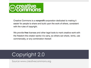 Copyright 2.0 Source www.creativecommons.org 