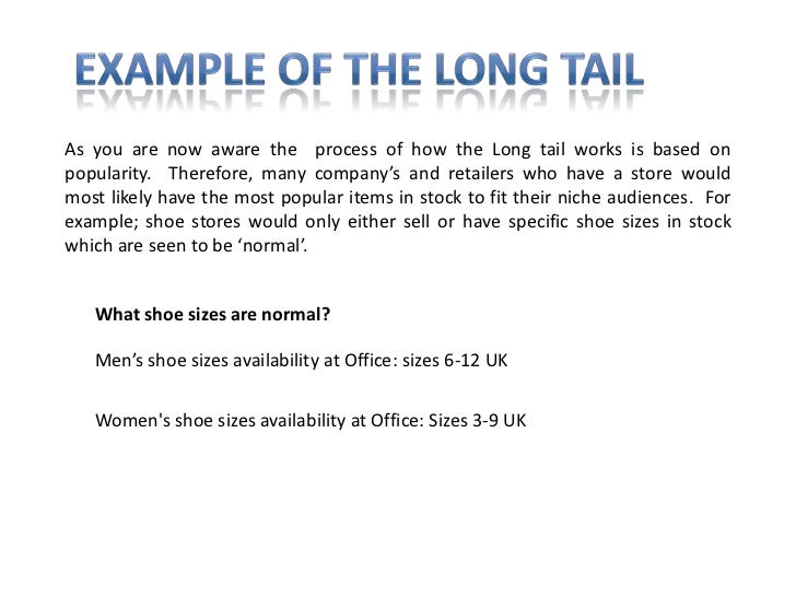 Web 2 0 long tail