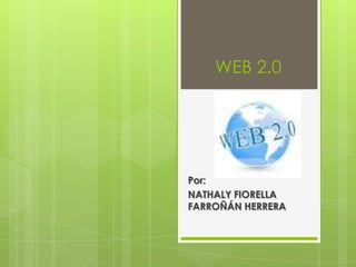 WEB 2.0




Por:
NATHALY FIORELLA
FARROÑÁN HERRERA
 