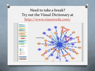 Before you design your own, lets look at some examples. Blogshttp://blogs.ellingtonschools.org/http://edublogs.org/community/http://kathyschrock.net/edtechblogs.htm(if you don’t know about Kathy Schrock,  you should check out her websitehttp://kathyschrock.net/index.htm or guide http://school.discoveryeducation.com/schrockguide/ )http://edublogawards.com/http://www.onlineuniversities.com/blog/2010/02/50-best-blogs-for-education-leaders/http://supportblogging.com/Links+to+School+Bloggershttp://weblogg-ed.com/http://www.internetwritingjournal.com/authorblogs/http://www.djusd.k12.ca.us/harper/jboston/AuthorsandIllustratorsontheWeb.htmhttp://yabookblogdirectory.blogspot.com/p/ya-book-blogger-list.htmlhttp://blog.schoollibraryjournal.com/allblog.phphttp://www.techlearning.com/section/Blogs