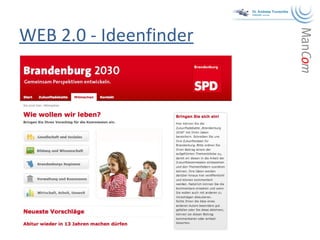 WEB 2.0 - Ideenfinder 
