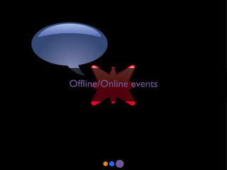 Offline/Online events 