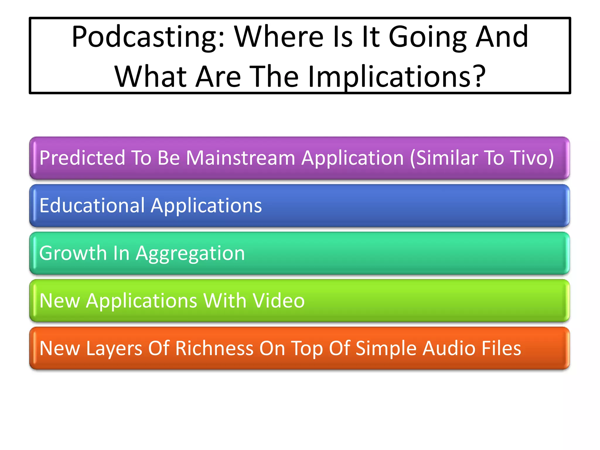 Setting The Stage For Extending Our Reach: An Overview Of Web 2.0 Tools And Resources