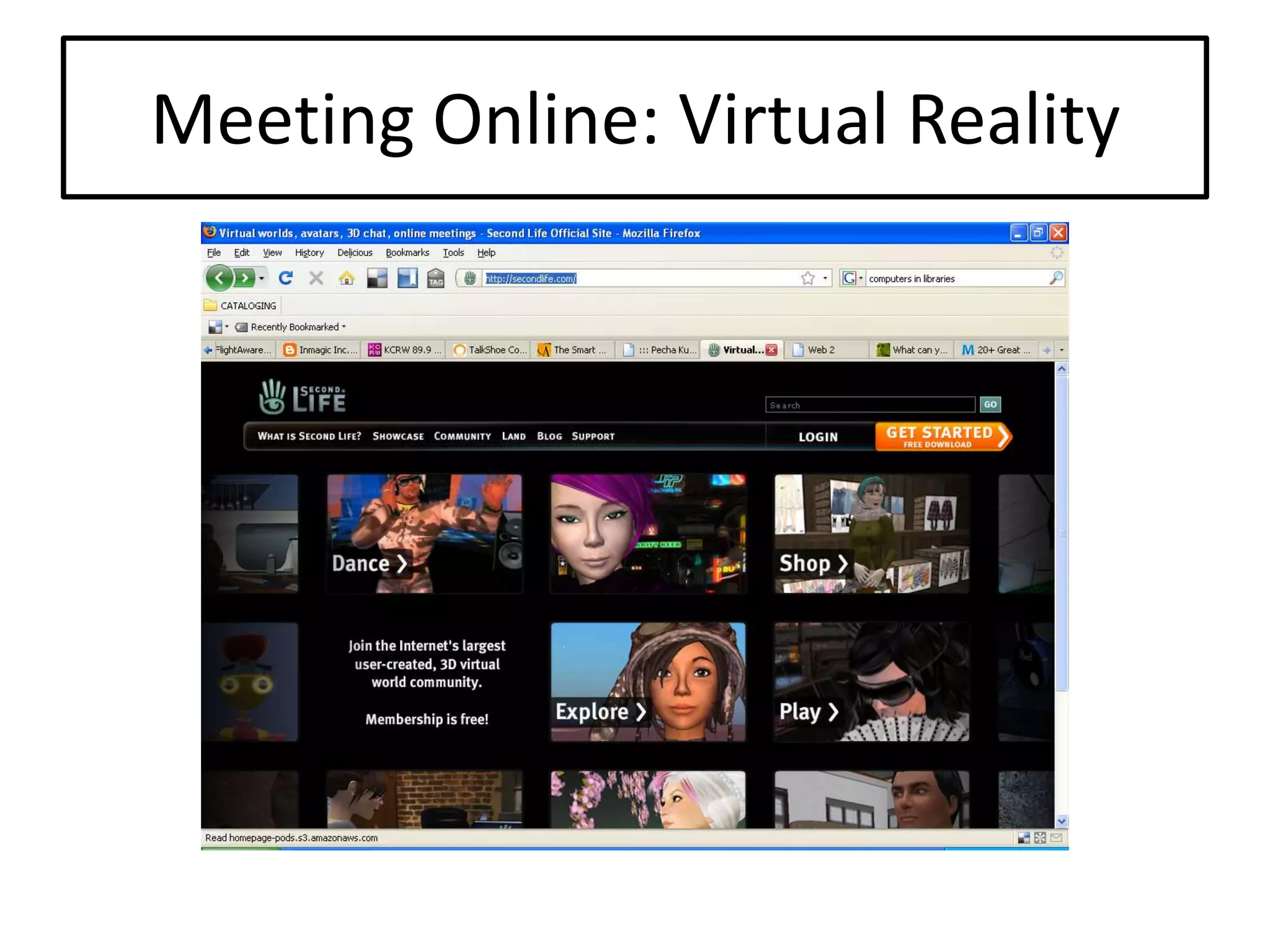 Setting The Stage For Extending Our Reach: An Overview Of Web 2.0 Tools And Resources