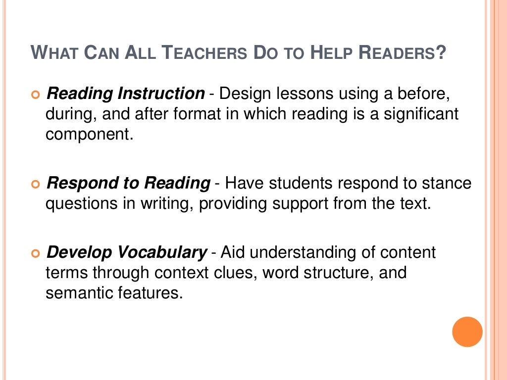 2.0 Reading and Writing Across the Curriculum
