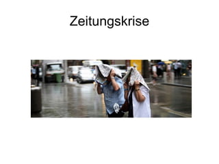 Zeitungskrise 