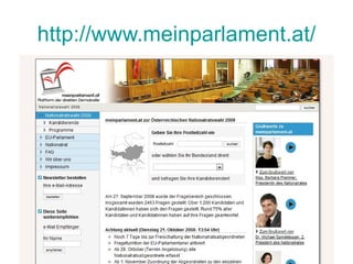 http://www.meinparlament.at/ 