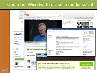 Comment WiserEarth utilise le web 2.0?
 