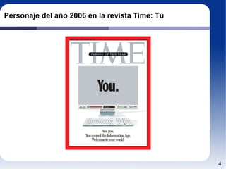 Personaje del año 2006 en la revista Time: Tú 