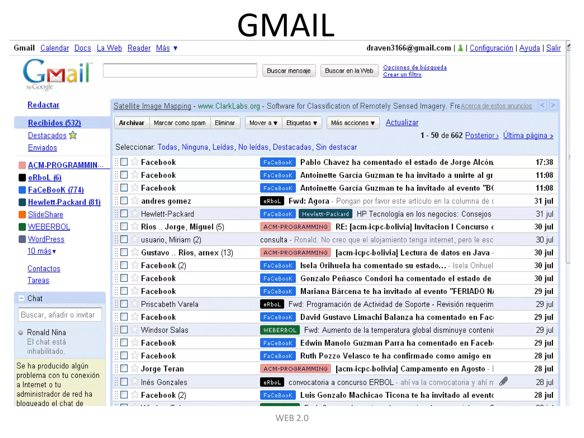 WEB 2.0GMAIL