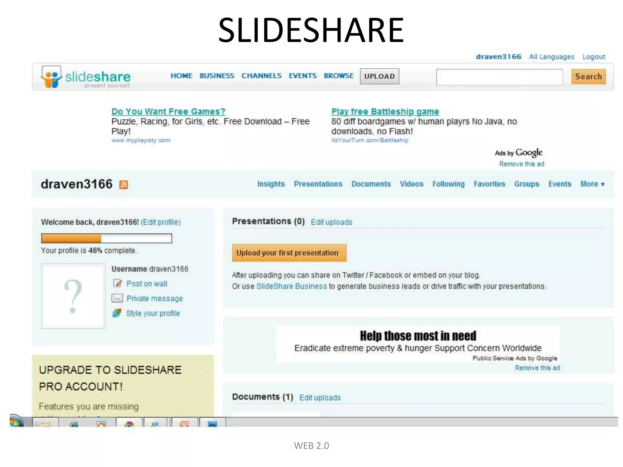 WEB 2.0SLIDESHARE